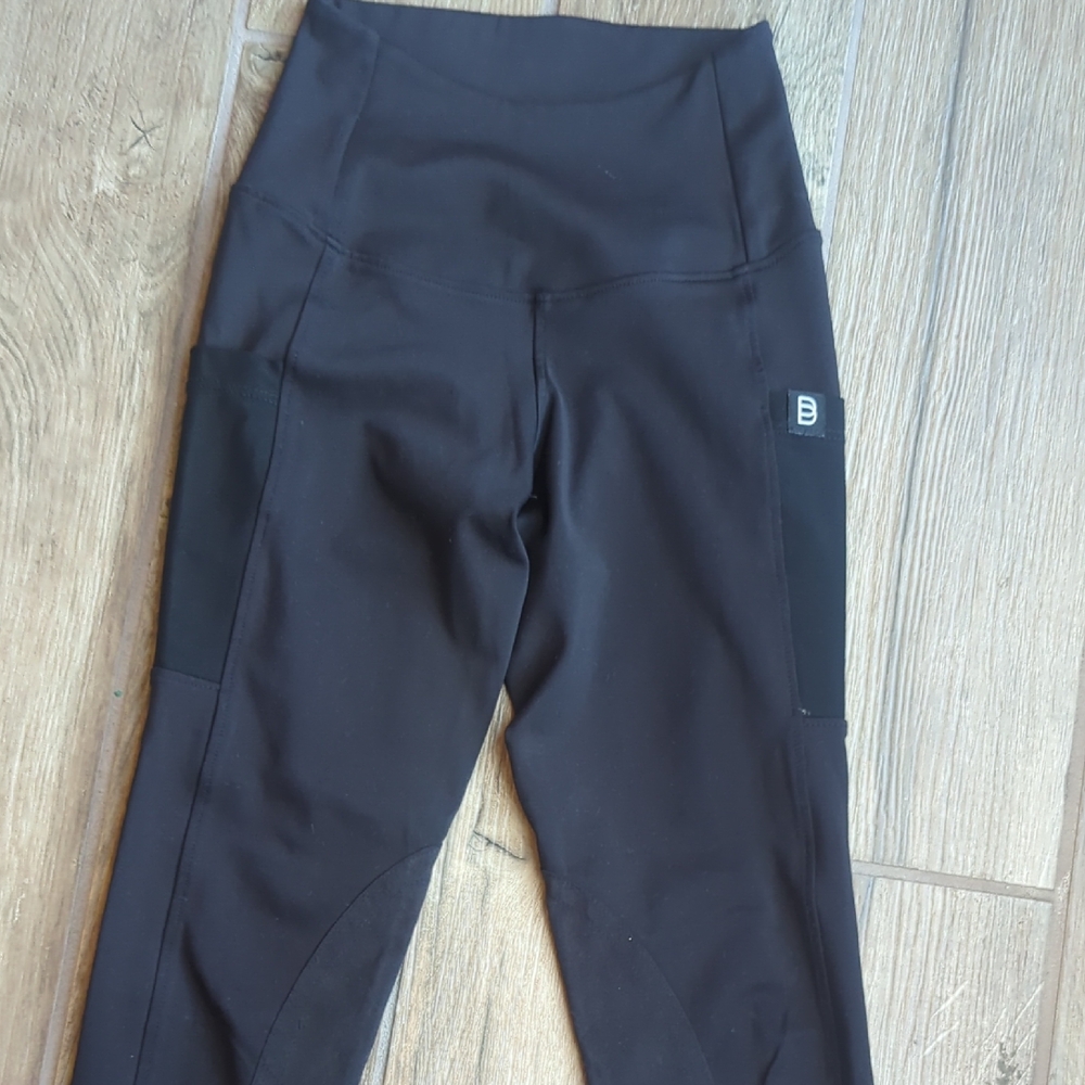 Black High-Waisted Leggings